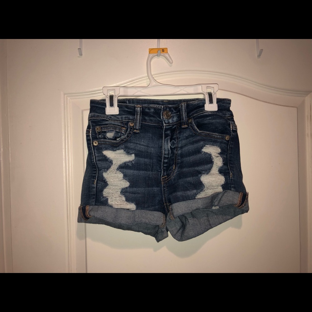 American eagle jean shorts